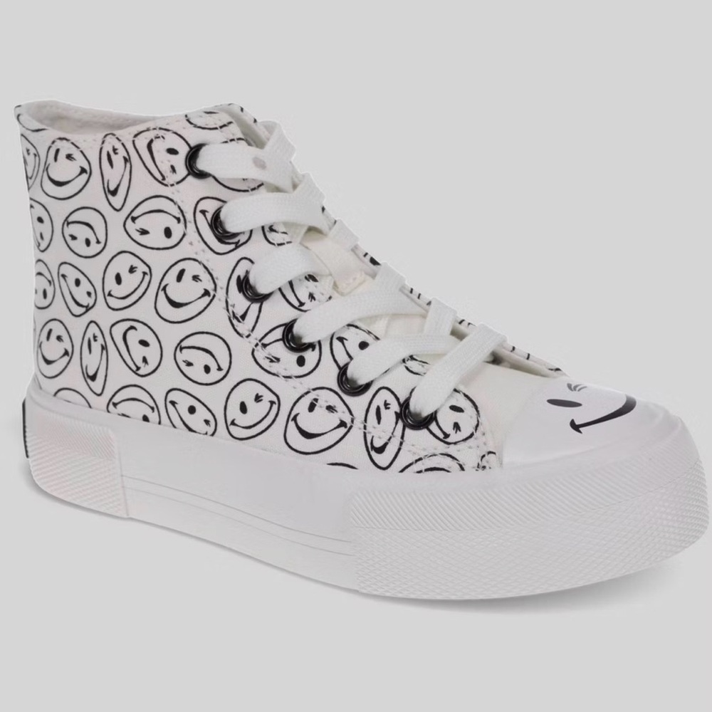 Girls’ Platform High-Top Sneakers - Joe Boxer